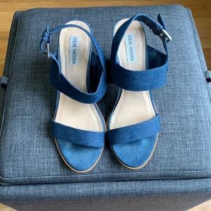 Steve Madden Lindsi Denim Sandal